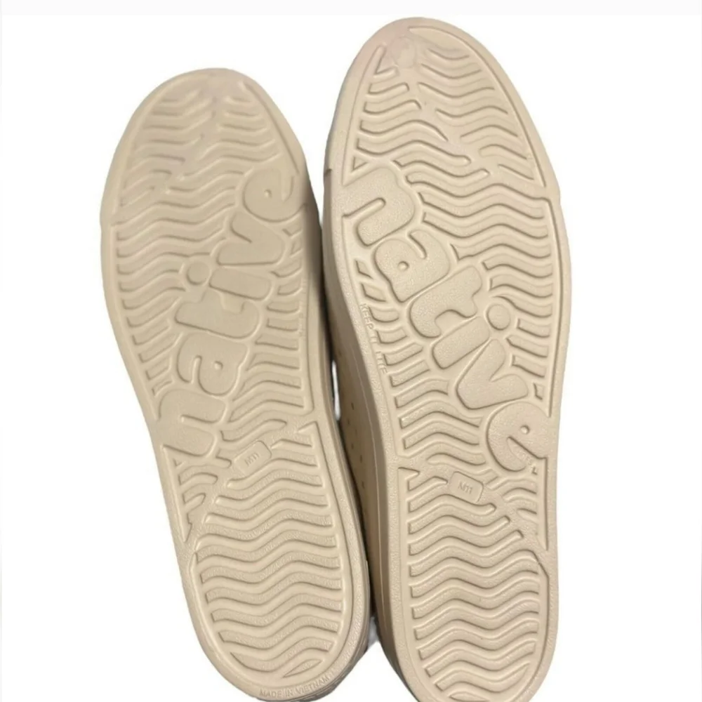 Native Shoes Men's Jefferson Bloom Archive Bone White Slip On Shoes